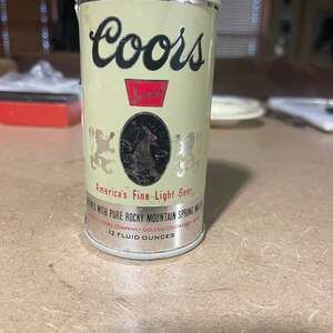 Vintage Coors Beer Can AM Transistor Radio